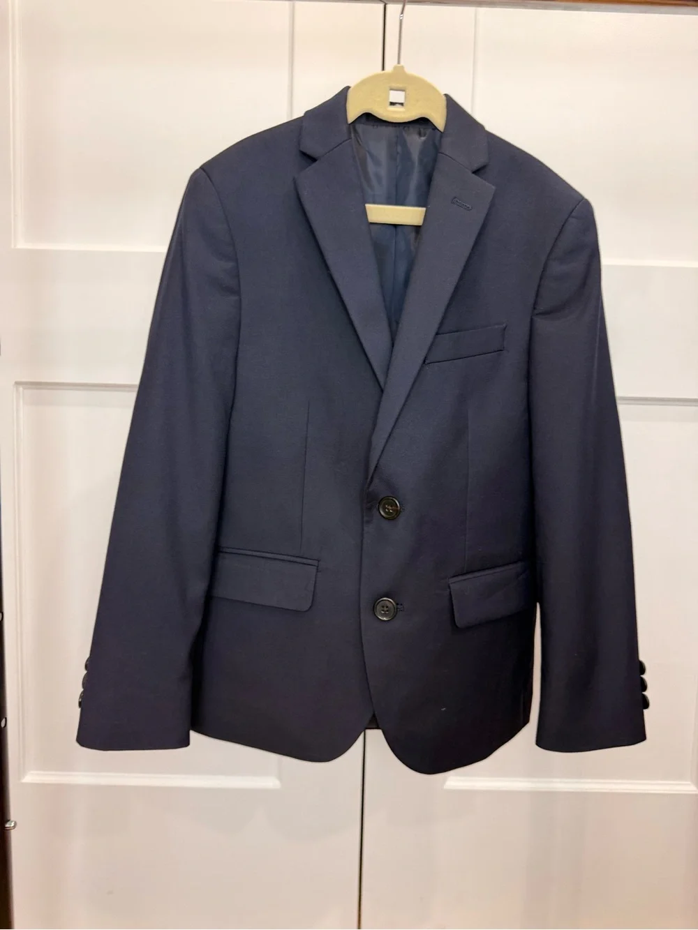Boys Black Label Ralph Lauren Navy Blue Blazer & Pants Set